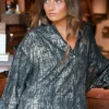 Long Blouse Sparkle Black Gold