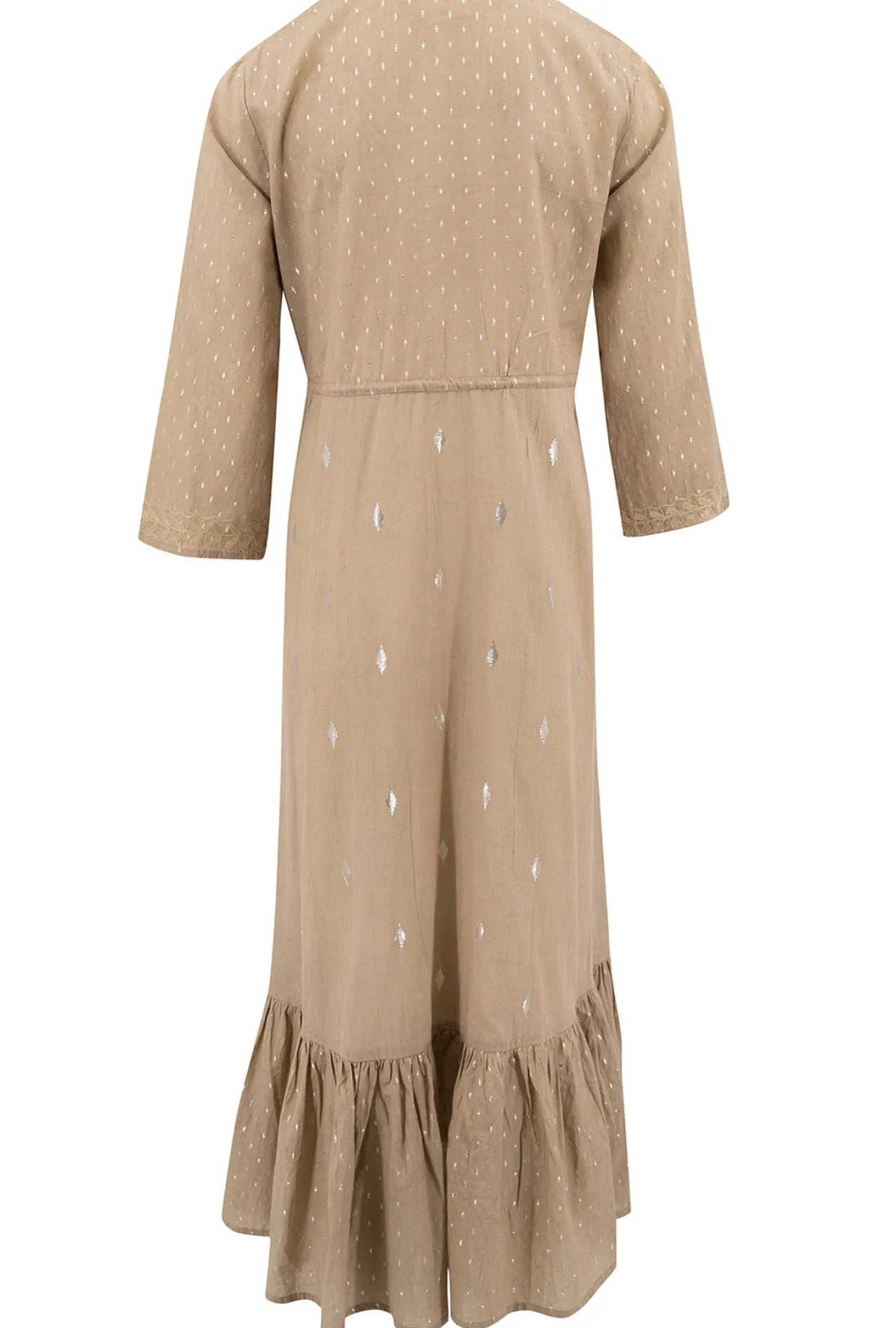 Long Dress Flora Taupe