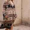 Long Fringe Jacket Spirit Brown