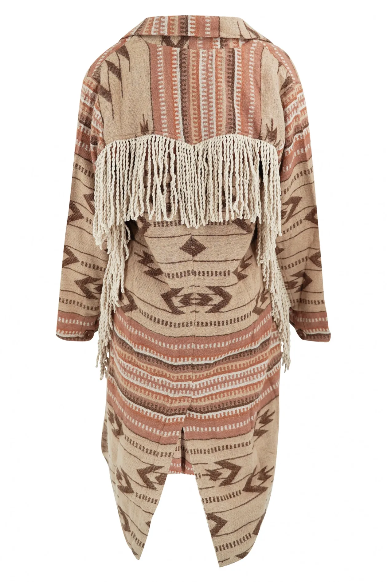 Long Fringe Jacket Spirit Natural