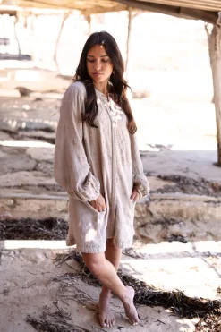 Long Jacket Sonrisa Taupe