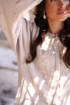 Long Jacket Sonrisa Taupe