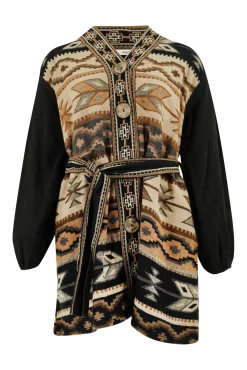 Long Jacket Spirit Brown