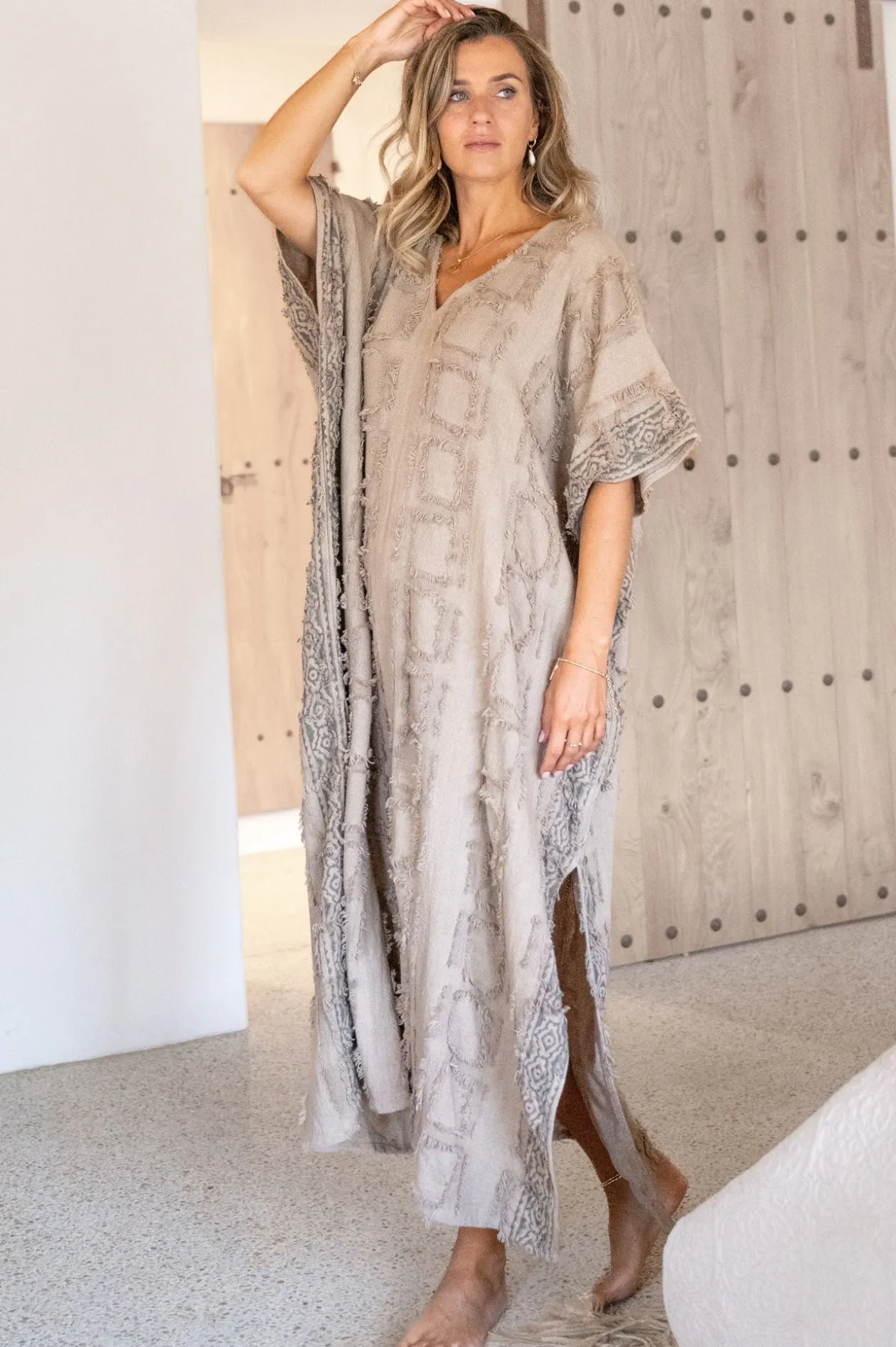 Long Kaftan Kira Scorva Sand
