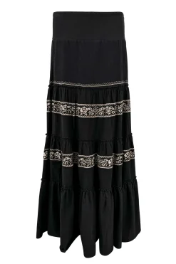 Long Skirt Espanola Black