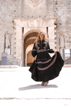 Long Skirt Espanola Black