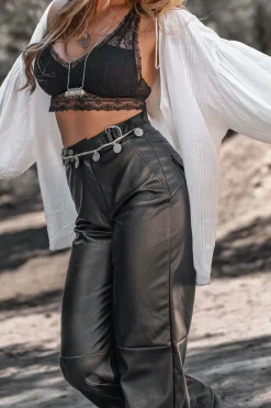 Maud Western PU Pants