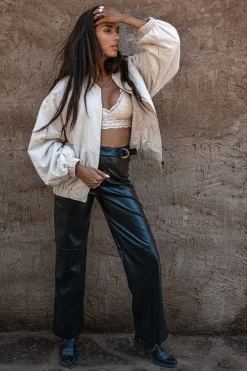Maud Western PU Pants