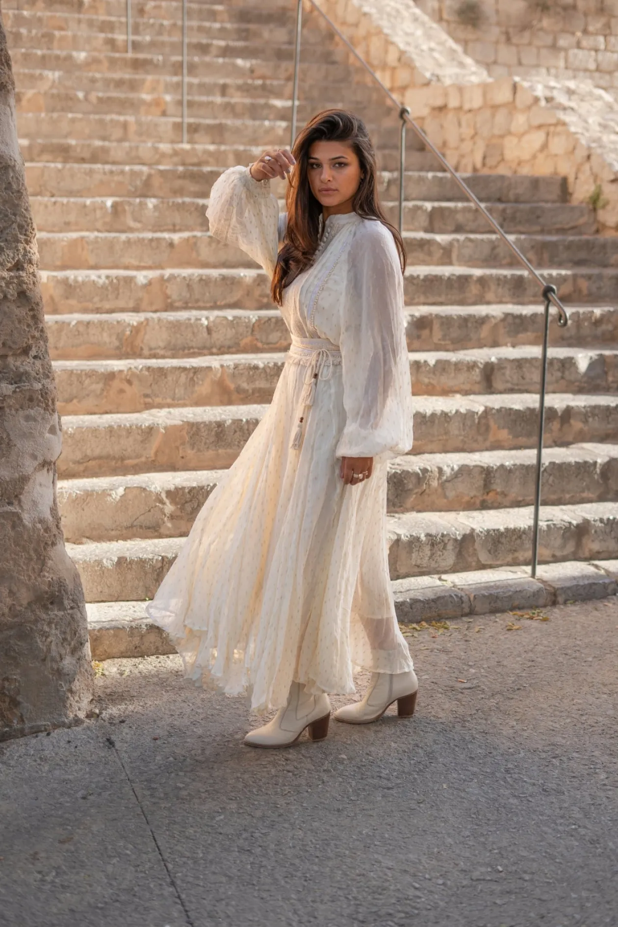 Maxi Dress Bliss Ecru