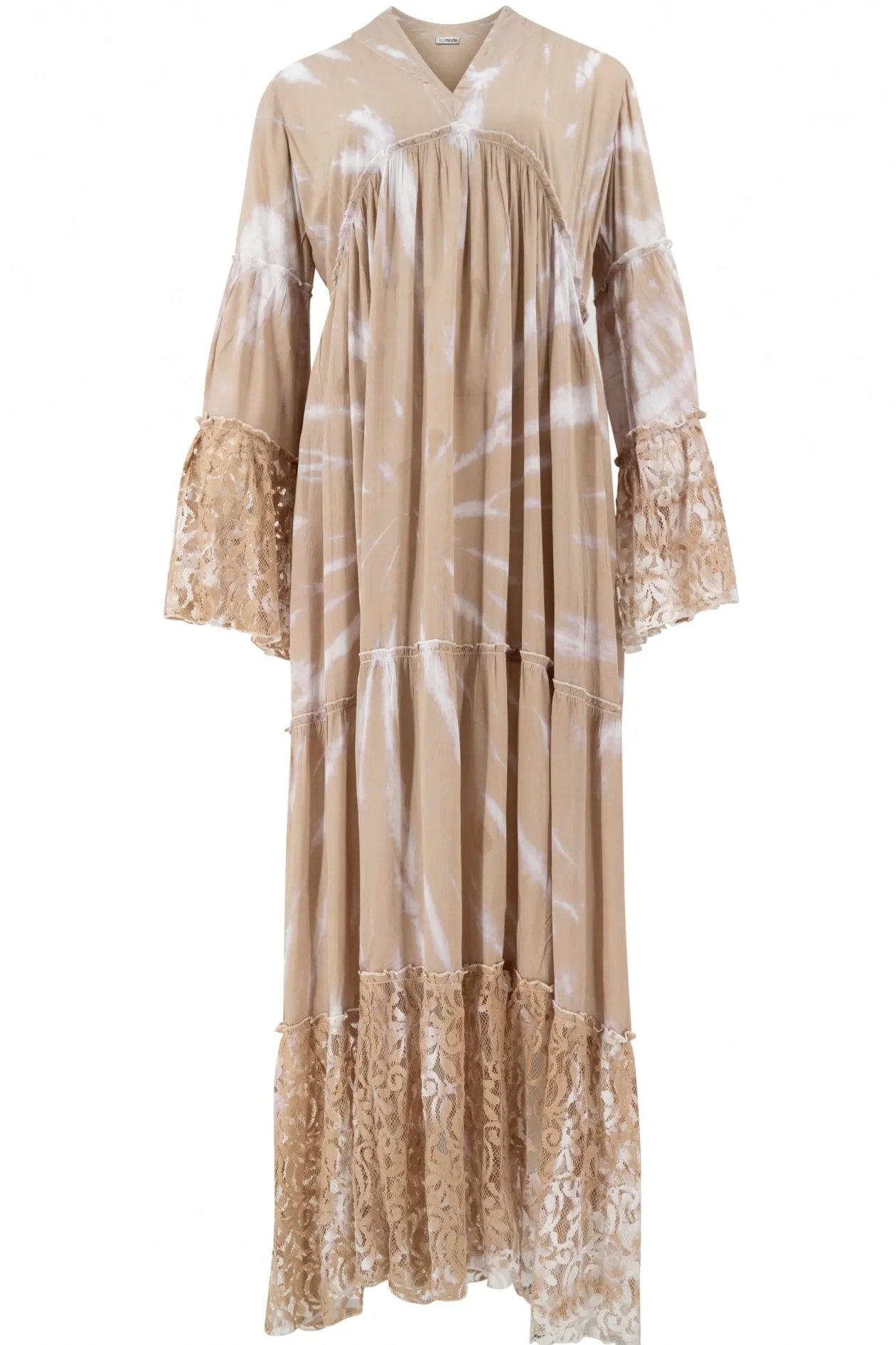 Maxi Dress Dali Batik Taupe