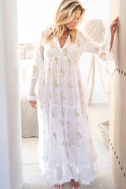 Maxi Dress Dali Esencia Ivory