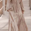 Maxi Dress Ida Taupe