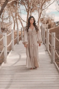 Maxi Dress Ida Taupe