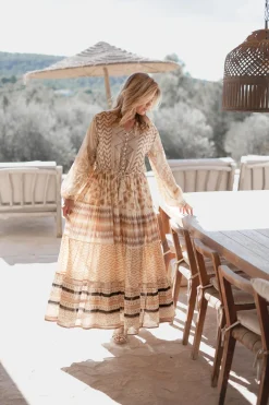 Maxi Dress Impresion Print