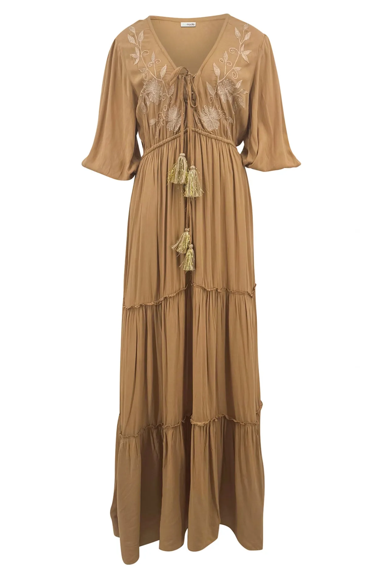 Maxi dress Luciana Brick
