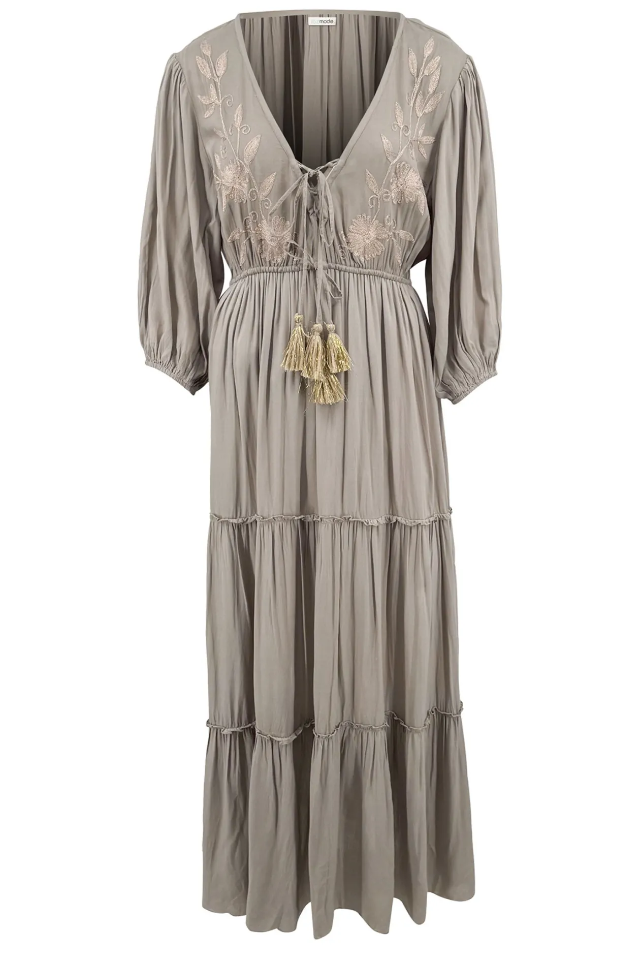 Maxi dress Luciana Light taupe