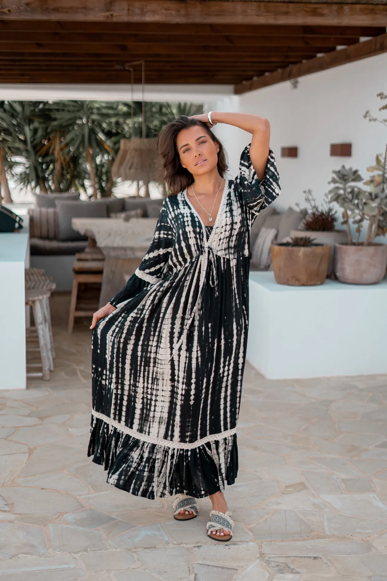 Maxi jurk Black