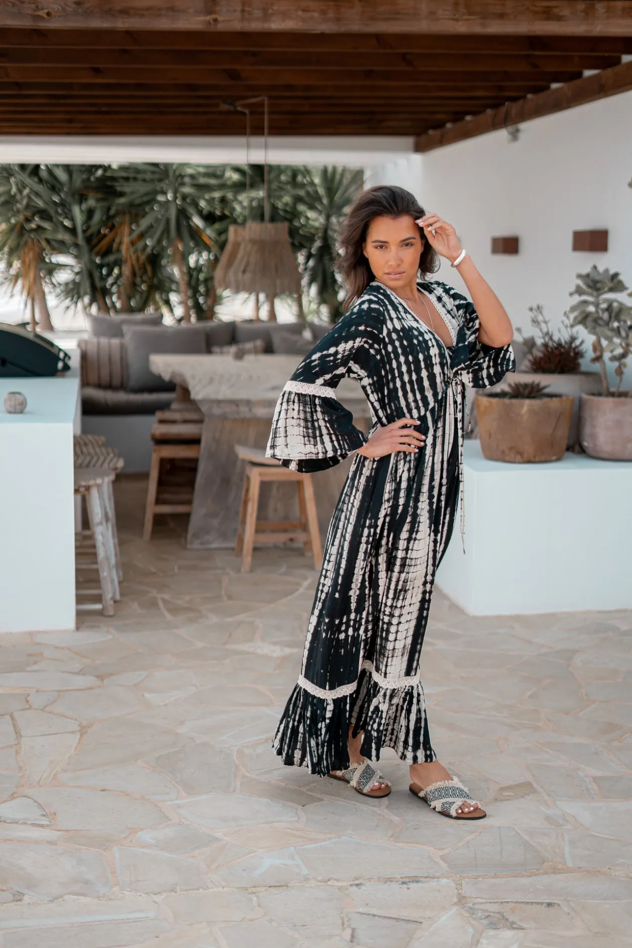 Maxi jurk Black