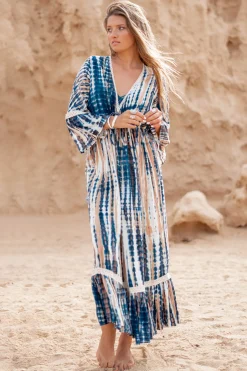 Maxi jurk Indigo