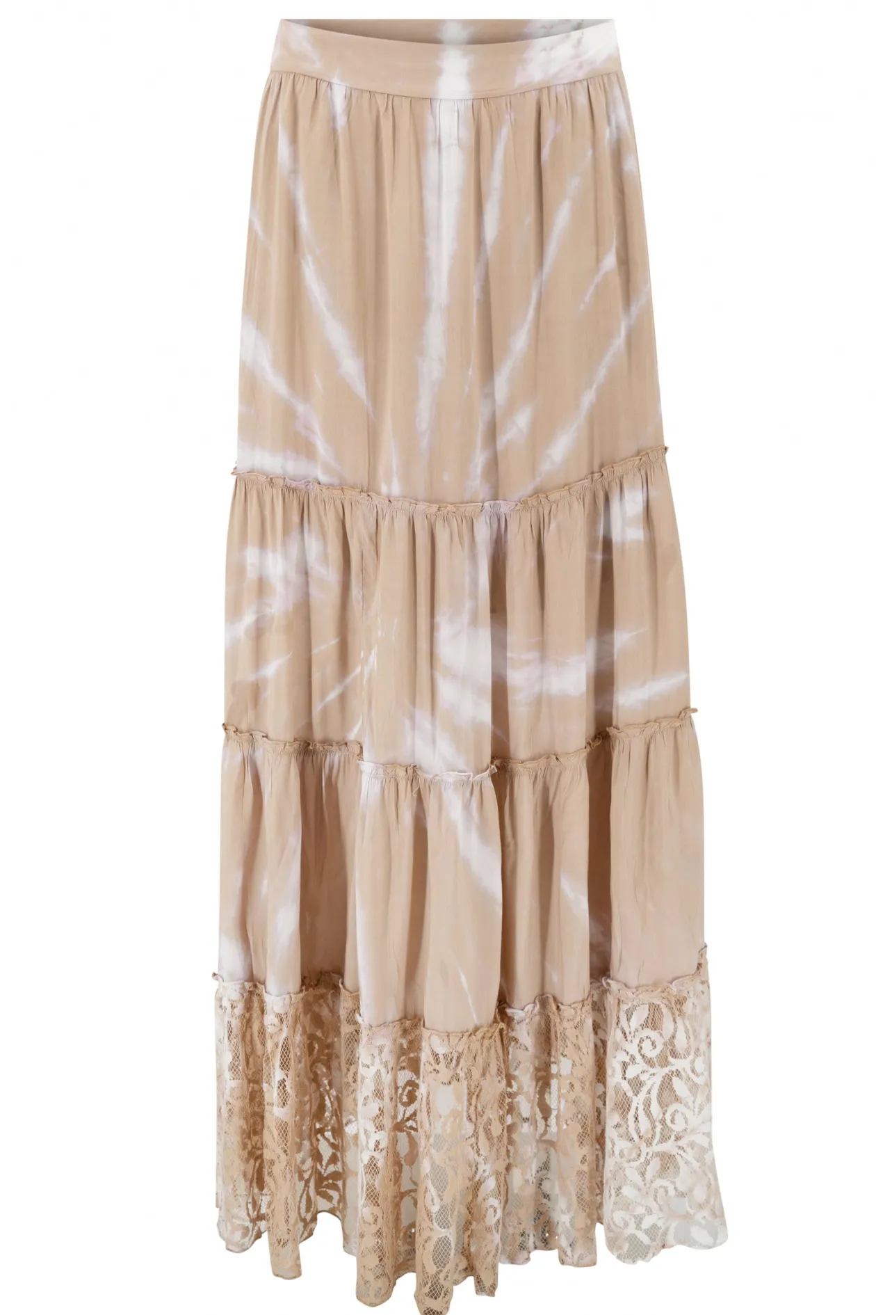 Maxi Skirt Lucia Batik Taupe