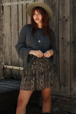 Maya printed skirt