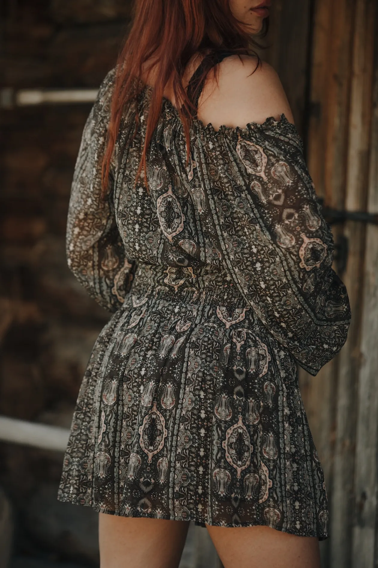 Maya printed skirt