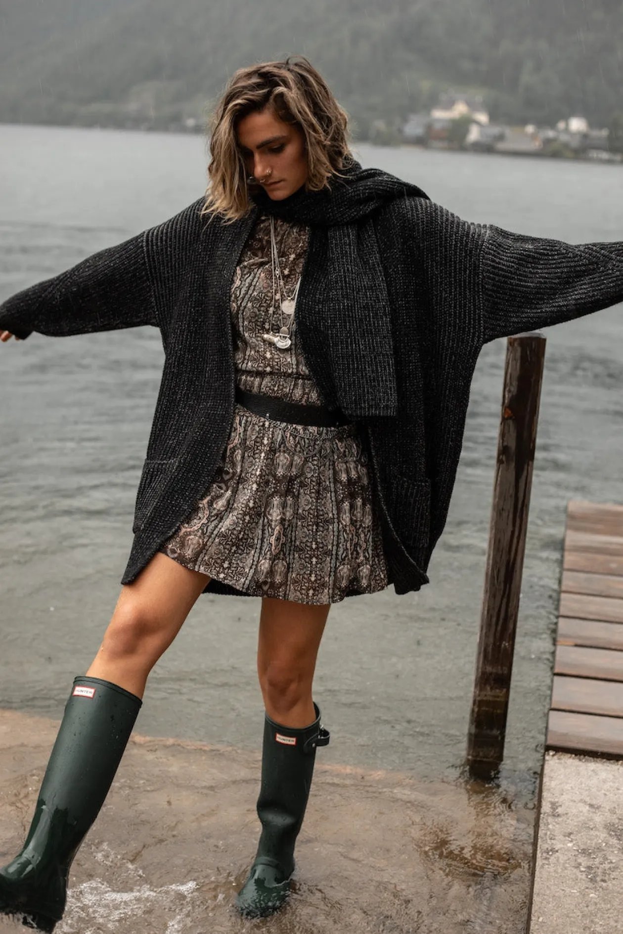 Maya printed skirt