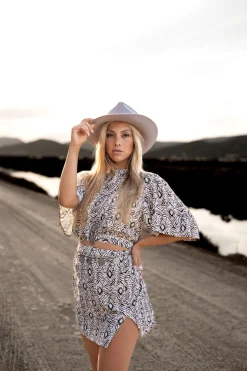 Mika Printed Top