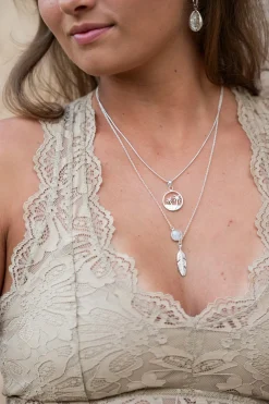 Palmtree Necklace Silver