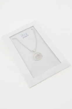 Palmtree Necklace Silver