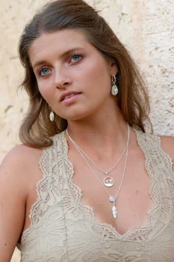 Palmtree Necklace Silver