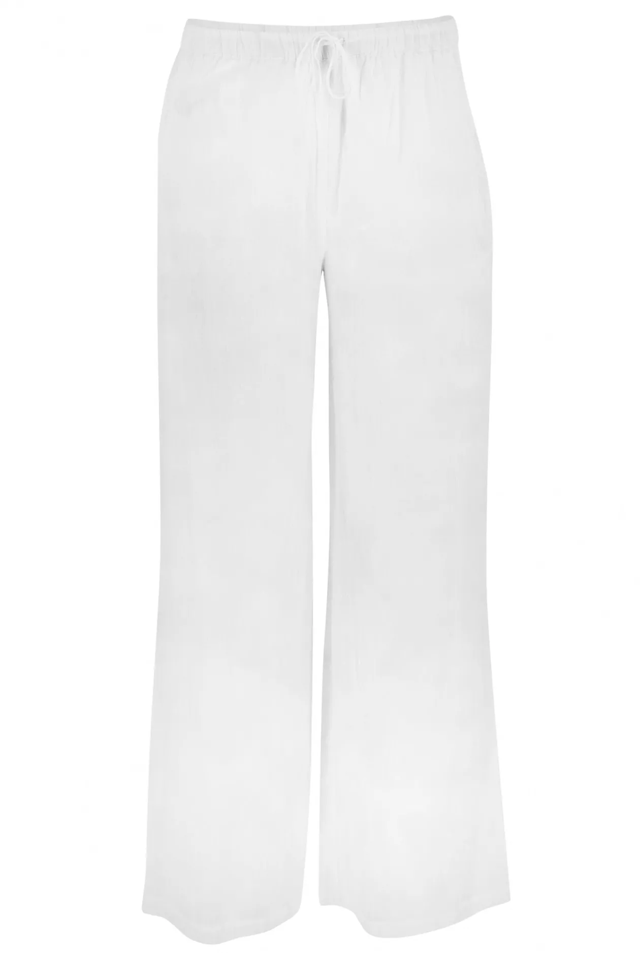 Pantalon Agar Bordado White