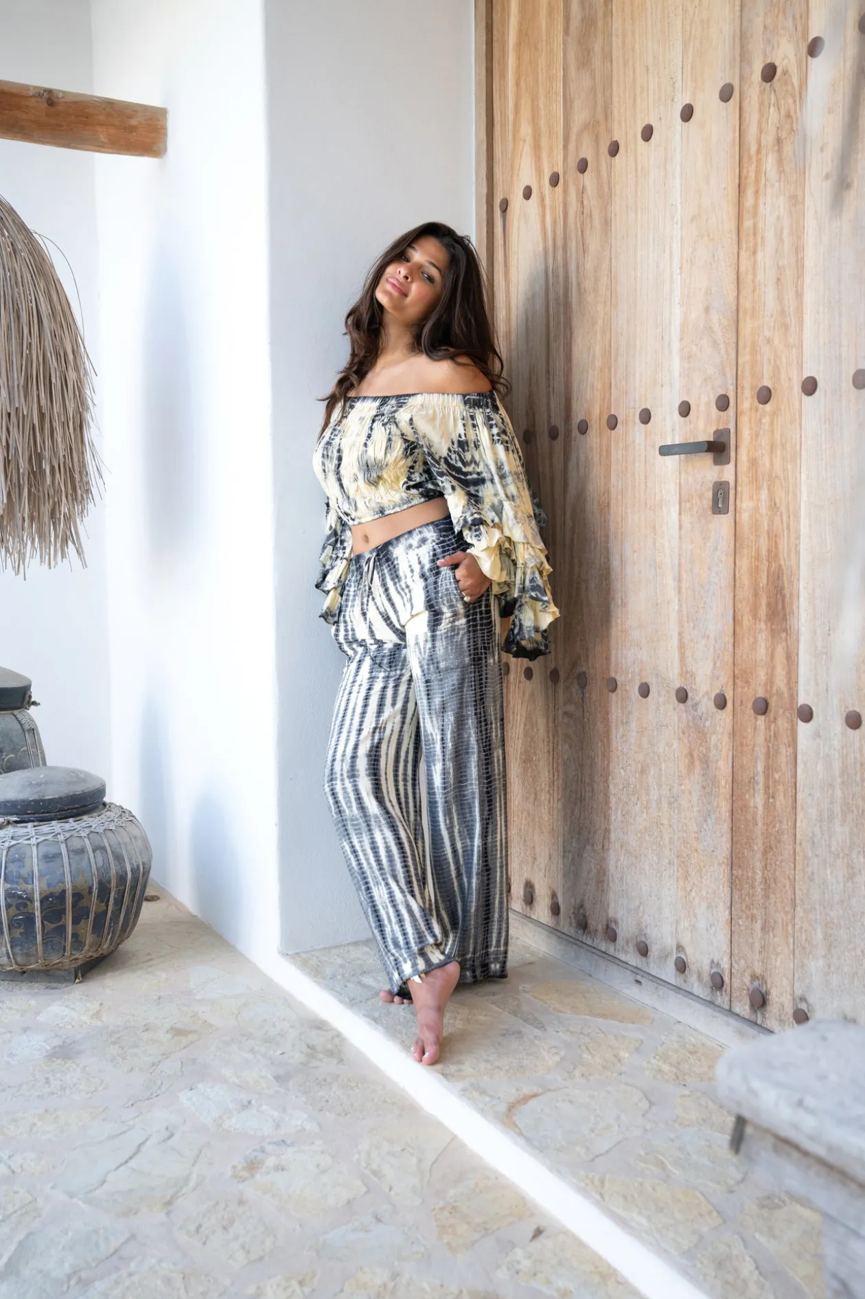 Pantalon Brisa Boho Sand