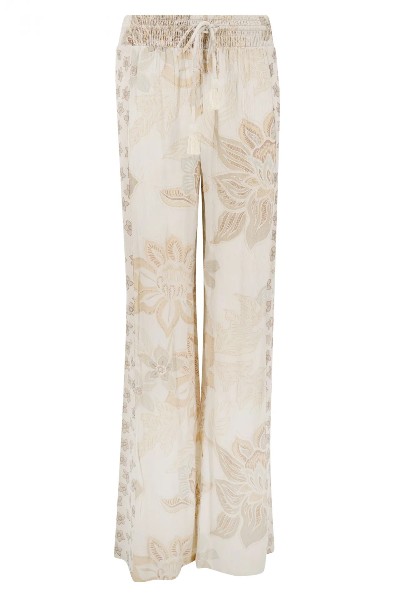 Pantalon Brisa Flower Ivory