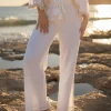 Pantalon Esma White