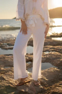 Pantalon Esma White