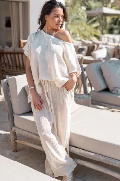 Pantalon Mar Ecru
