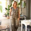 Pantalon Sparkle Taupe Gold