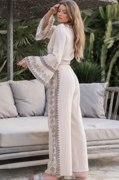 Pantalon Tonia Resort Ivory