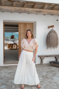 Pantalon Vena Ivory