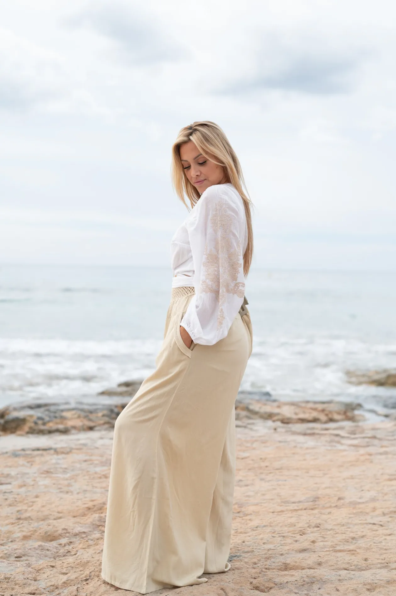 Pants Jorge Cuenca Sand