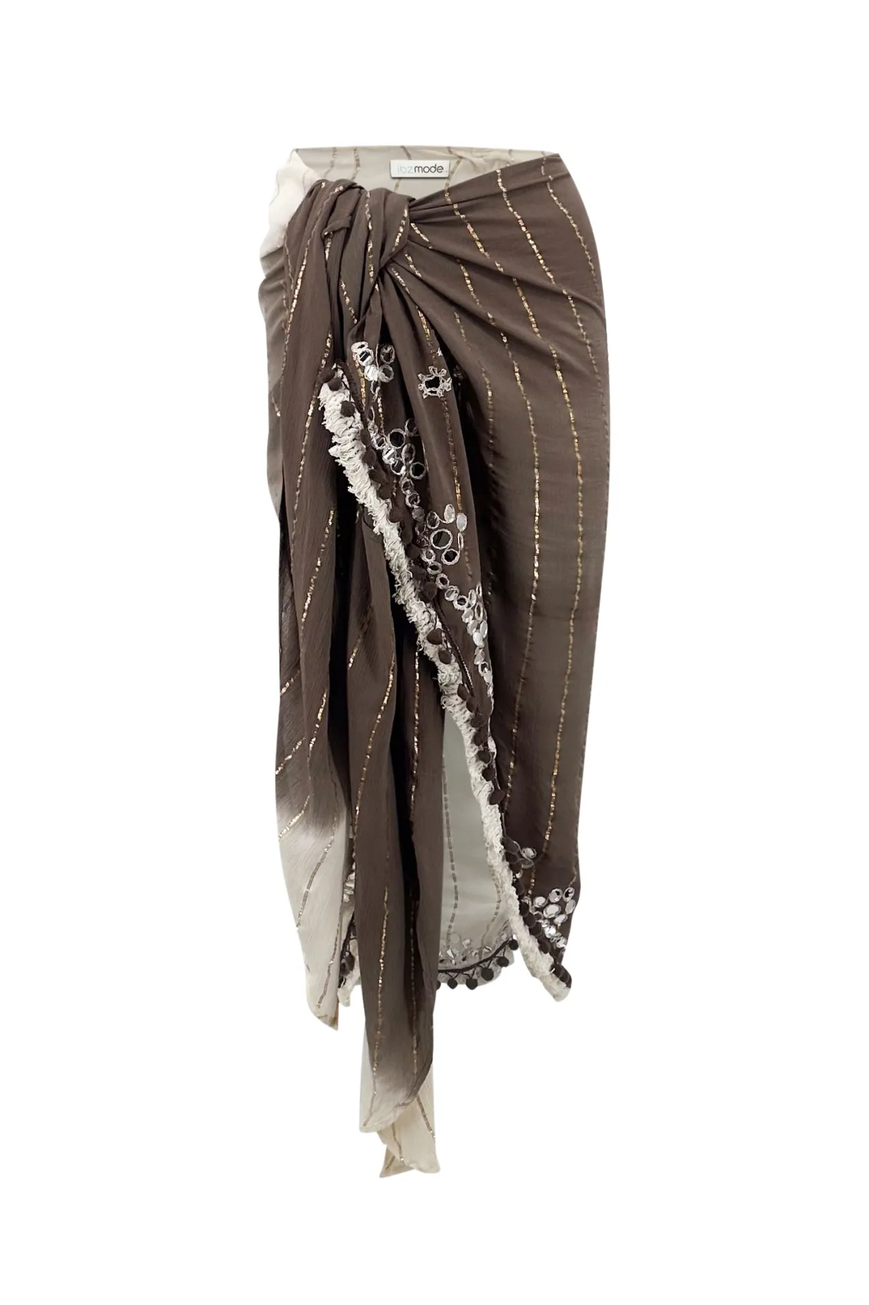 Pareo Beige Brown