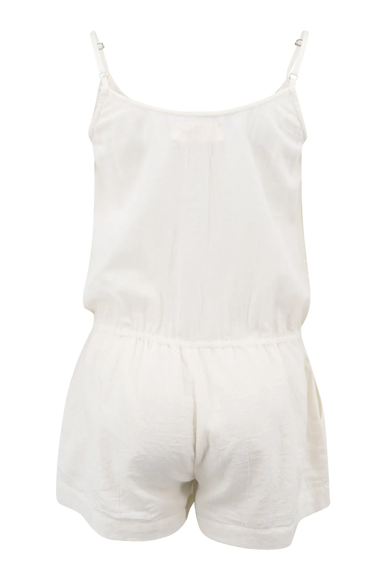 Playsuit Pepita Ivory