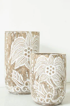 Pot Palem Palmtree Brown