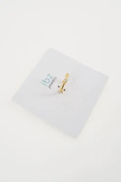 Ring Dots Gold White