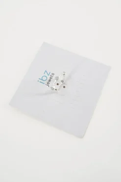 Ring Dots Silver White