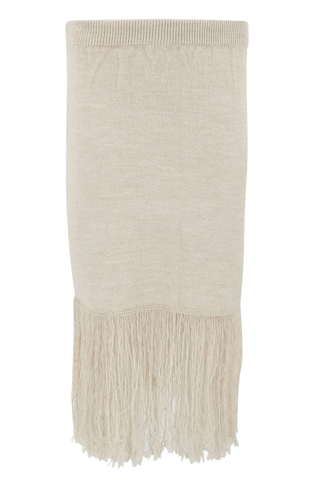 Rosy Fringe Skirt