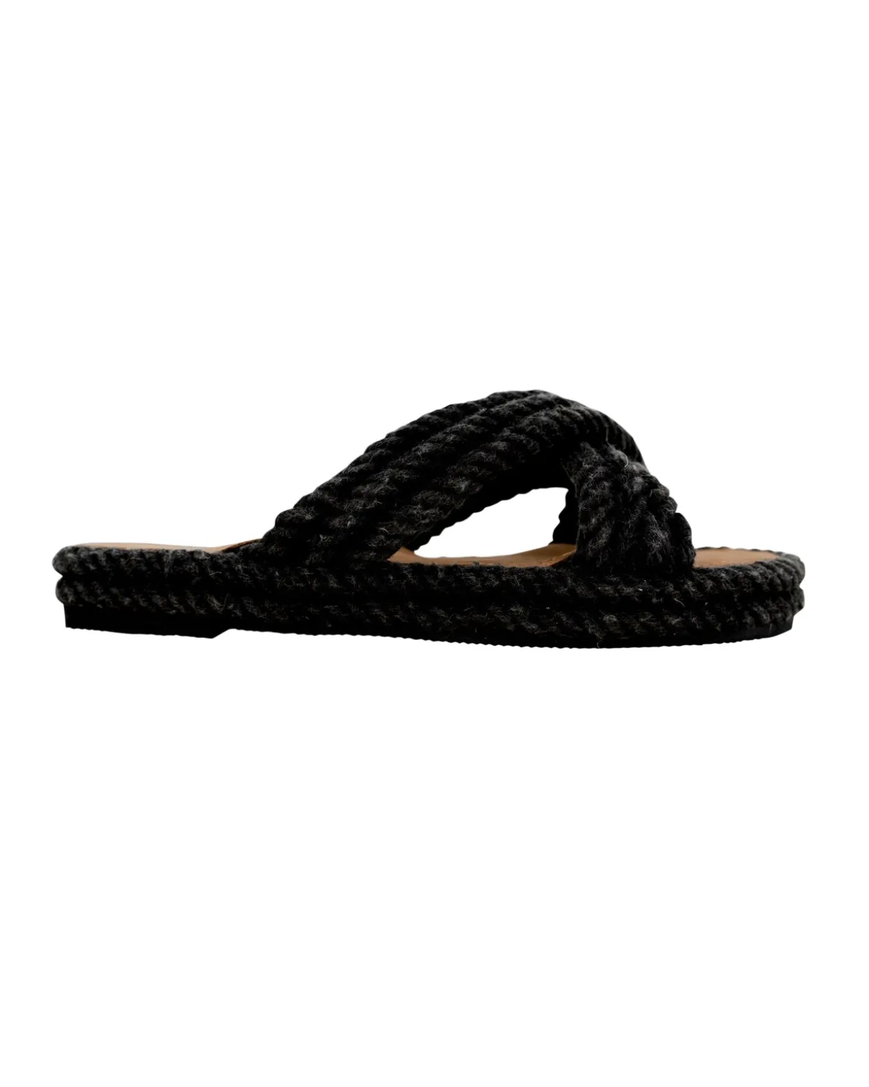Sandal Rope Path Black