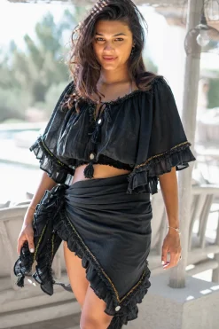 Scarf Ana Black