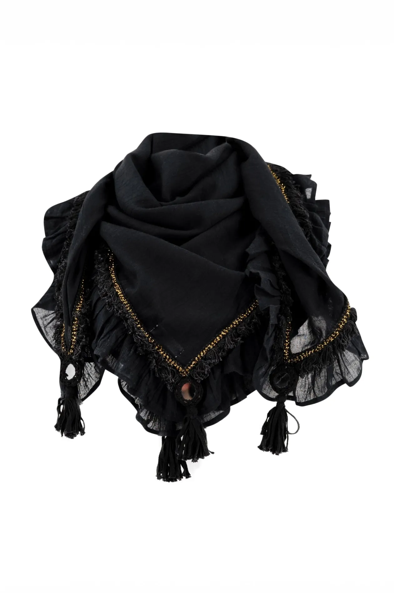 Scarf Ana Black